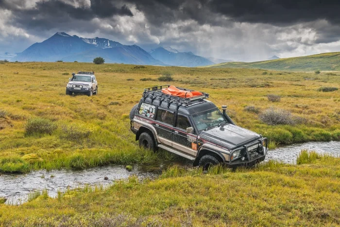 Перекресток миров. Джип-тур на плоскогорье Укок. Плоскогорье Укок. Фото: Павел Филатов
