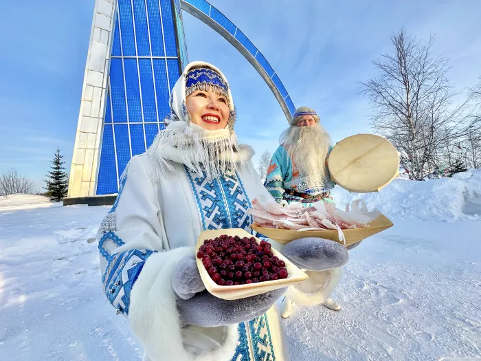 Ямал / Чудеса Арктического Дубая. Церемония пересечения Северного полярного круга Фото: Павел Филатов