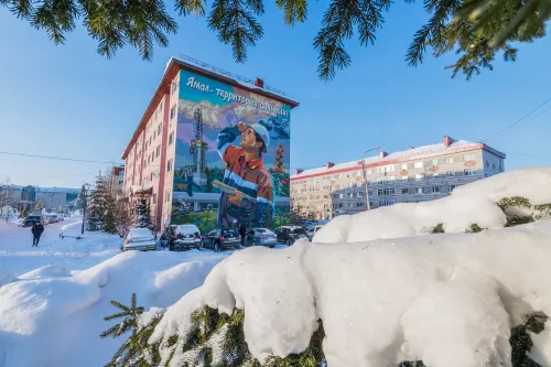 Ямал / Чудеса Арктического Дубая. Муралы Салехарда Фото: Павел Филатов